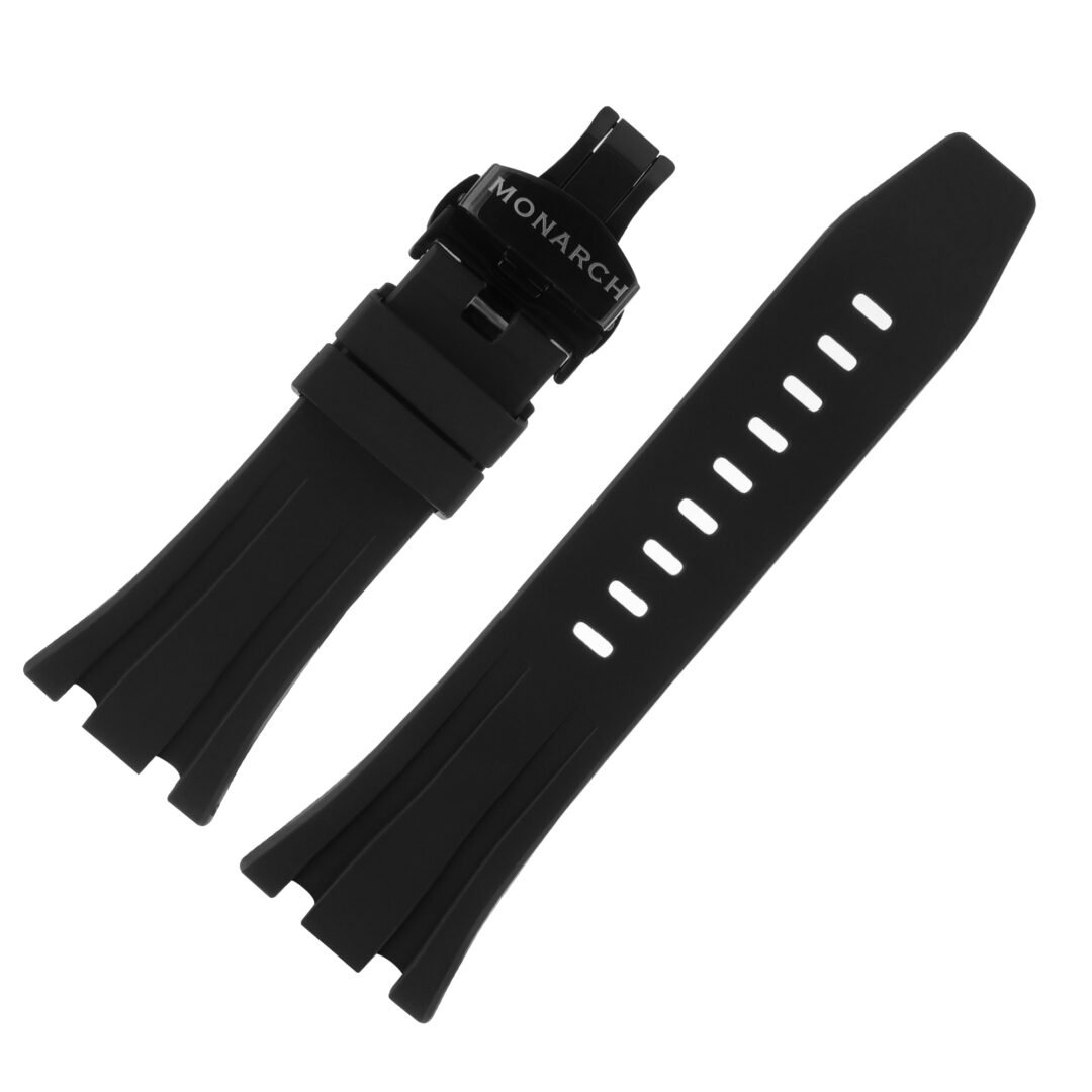 monarch-bracelet-silicone-pour montre - noir