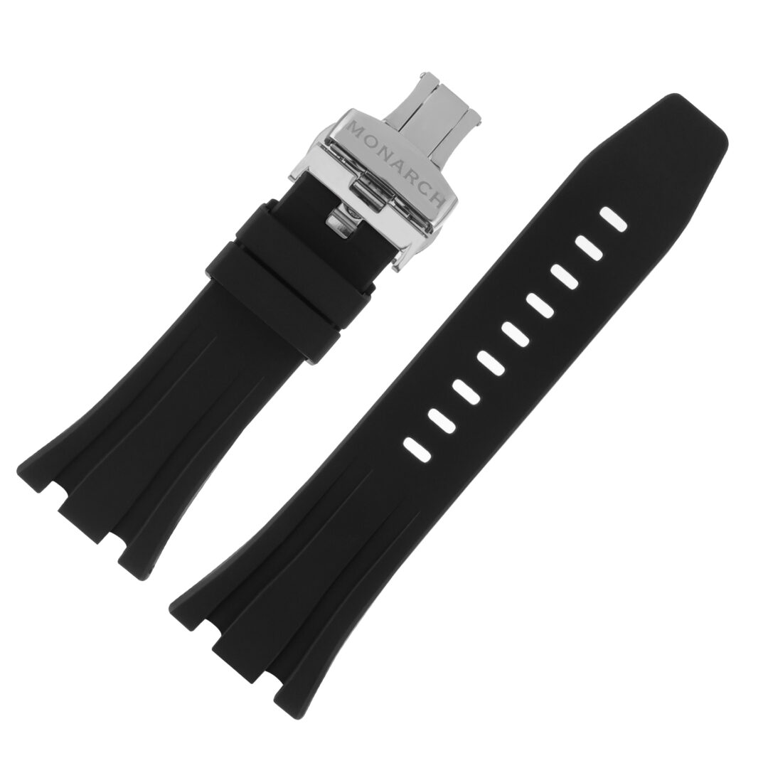 monarch-bracelet-silicone-pour montre - noir