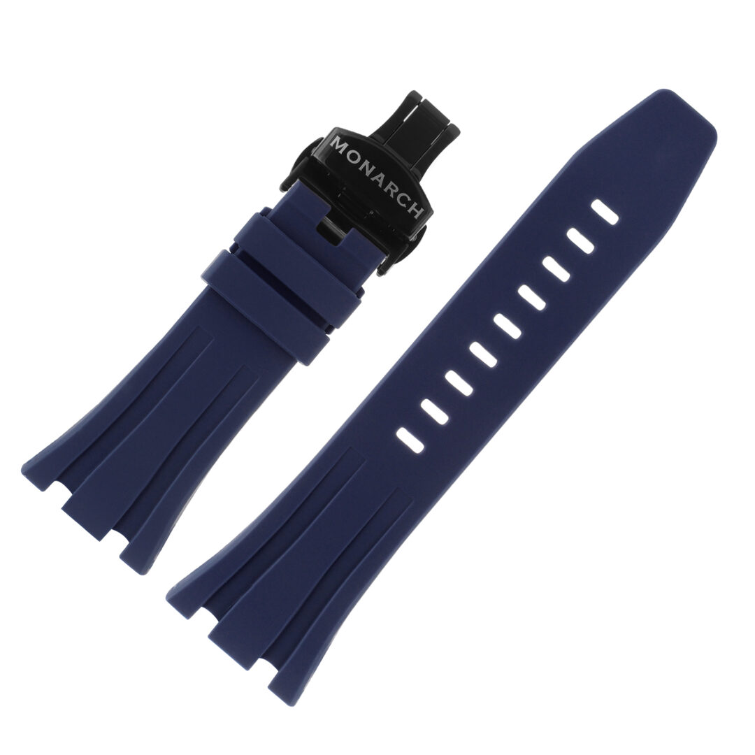 monarch-bracelet-silicone-pour montre - navy