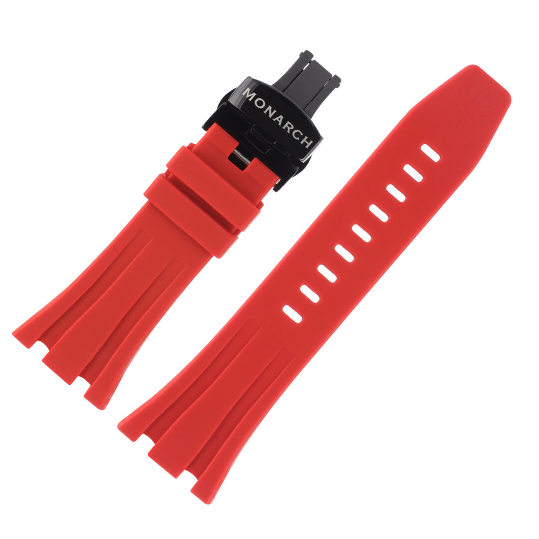 monarch-bracelet-silicone-pour montre - rouge