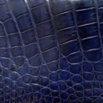 Cuir finition Alligator-bleu-Monarch concept